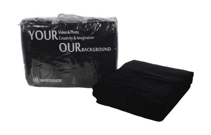 BRESSER Y-9 Achtergrond Doek 4x6m Zwart