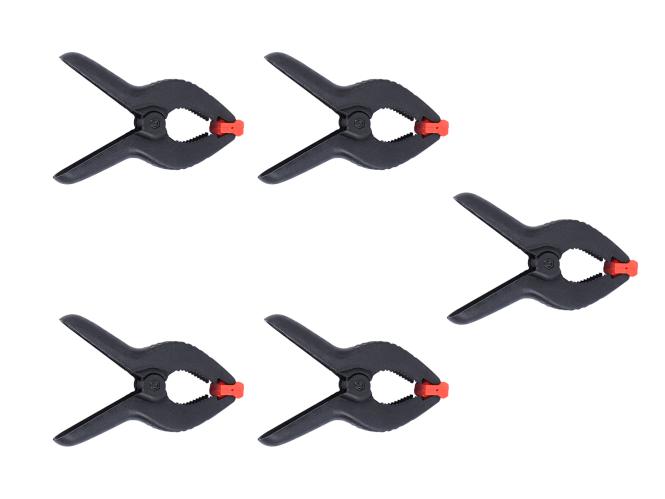 BRESSER BR-53 Achtergrondklem DE LUXE 3" (5 stuks)