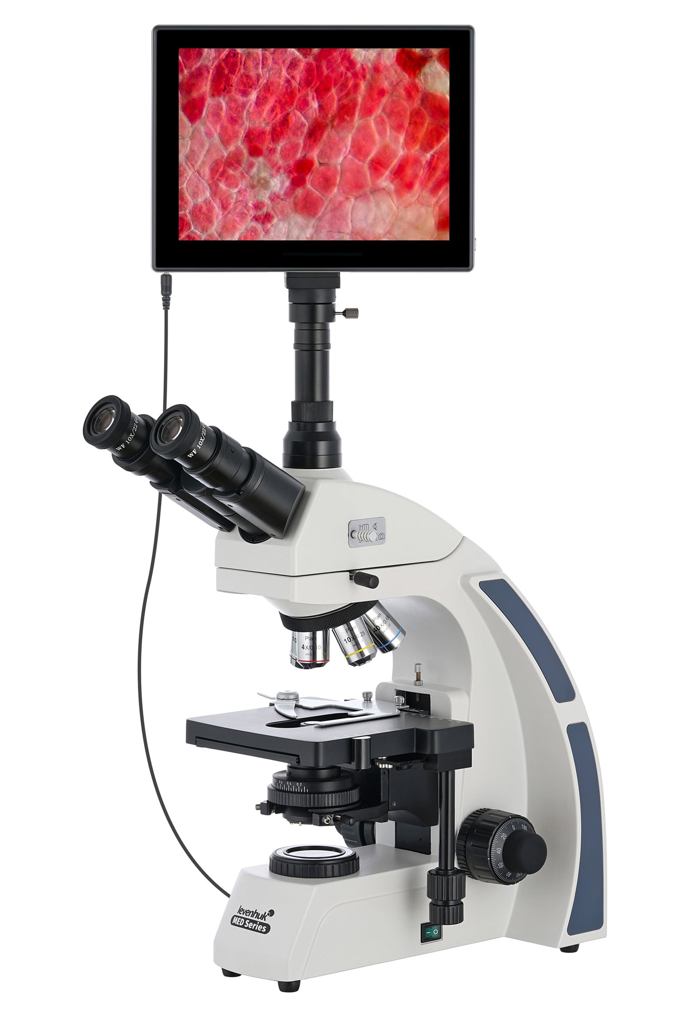 Levenhuk MED D40T LCD Digitale Trinoculaire Microscoop