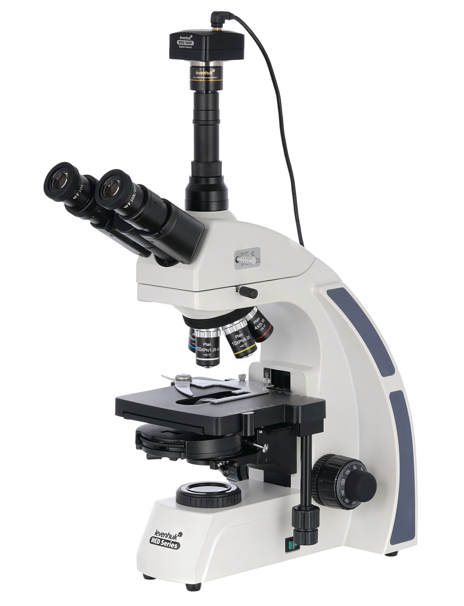 Levenhuk MED D45T Digitale Trinoculaire Microscoop
