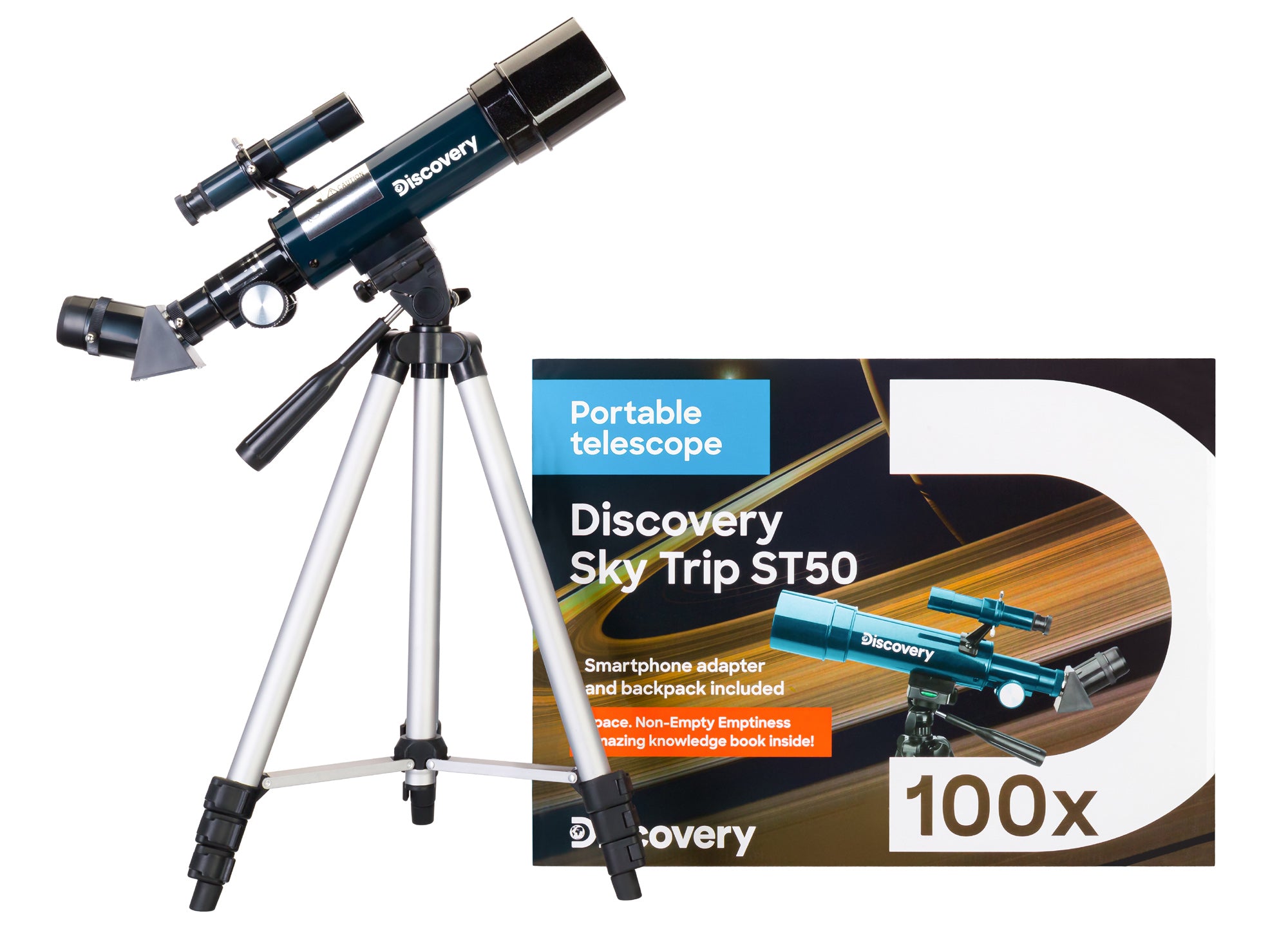 Levenhuk Discovery Sky Trip ST50 Telescoop met boek