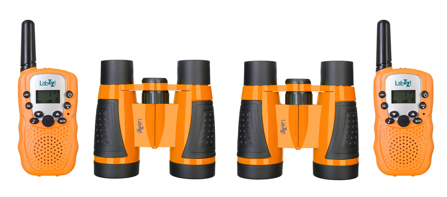Levenhuk LabZZ WTT10 Walkie Talkie en verrekijker set