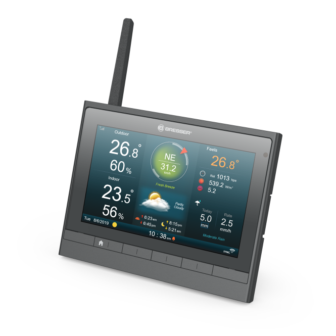 BRESSER extra basisstation voor 7003510 MeteoChamp-weerstation
