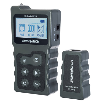 Ermenrich NetGeeks NP25 PoE-tester