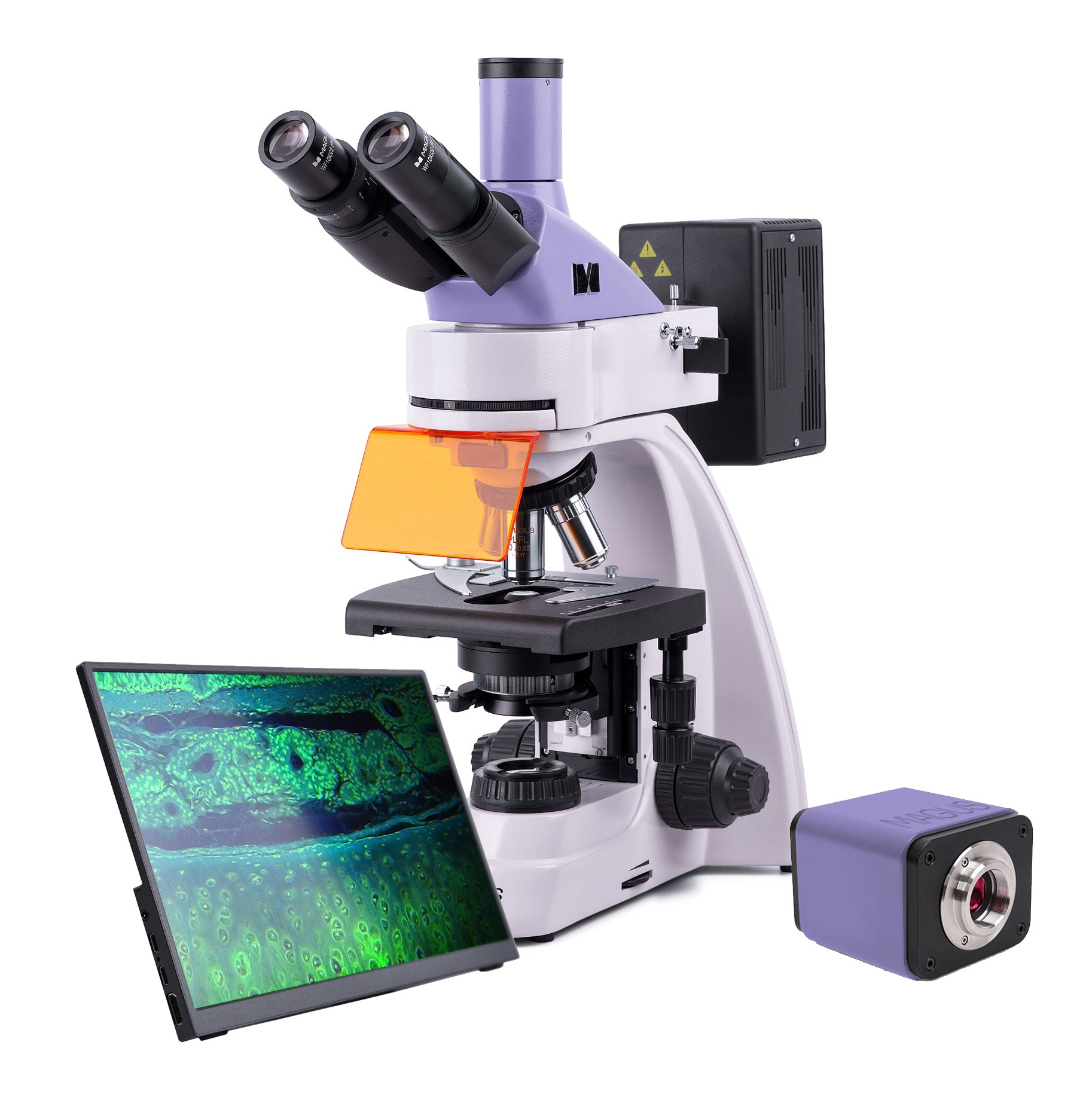 MAGUS Lum D400 LCD Digitale Fluorescentie Microscoop