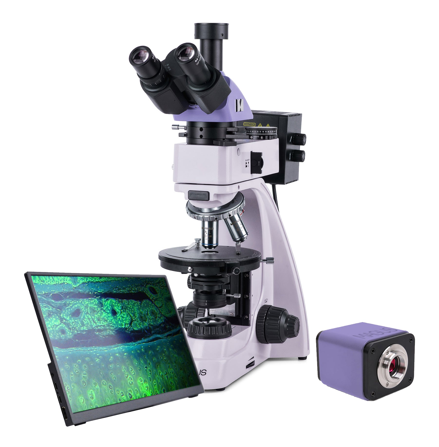 MAGUS Pol D850 LCD Polariserende Digitale Microscoop