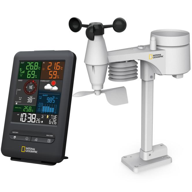 NATIONAL GEOGRAPHIC 5-in-1 Weather Center