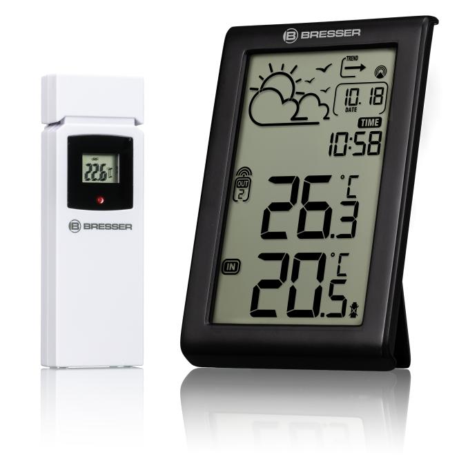BRESSER Meteo Temp W weerstation met DCF-radiosignaal