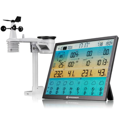 BRESSER 8-daags 4CAST XL WLAN solar-weerstation 7-in-1