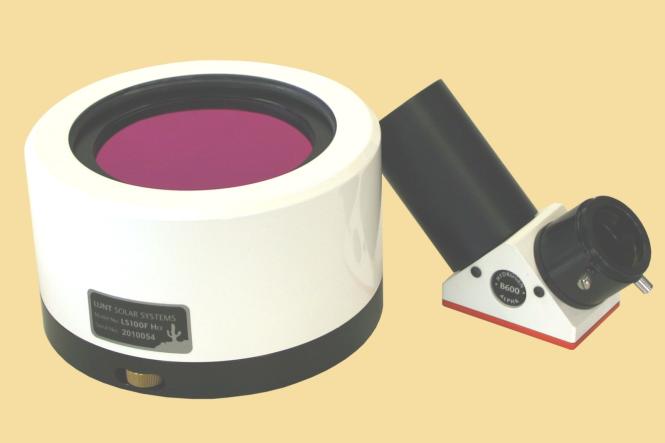 LUNT LS100FHa/B600d2 H-alfa zonnefilter