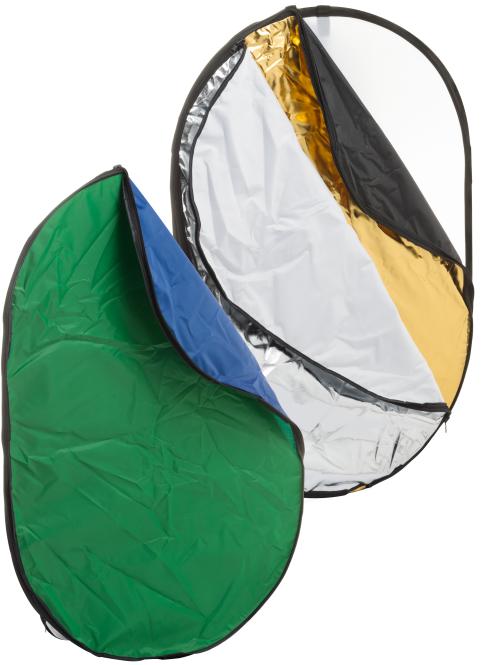 BRESSER BR-TR2 7 in 1 opvouwbare Diffuser, Reflectiescherm en Achtergrond 100x150cm