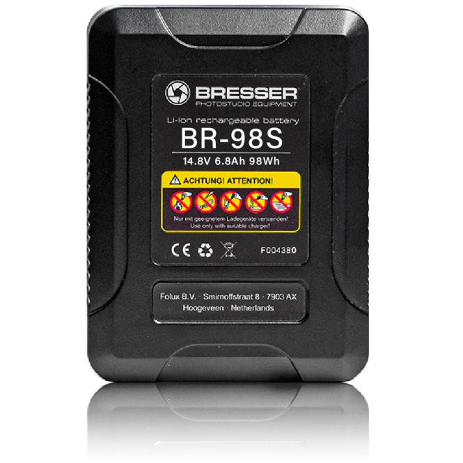 BRESSER BR-98S 6800 mAh V-Mount Accu Compact - 98Wh, 14.8V