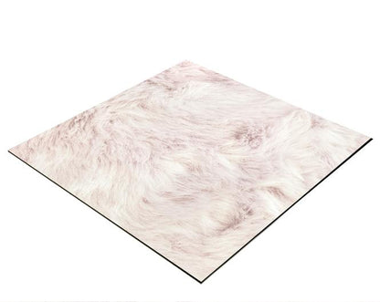 BRESSER Flatlay Achtergrond 60 x 60cm Pluche Zachtroze