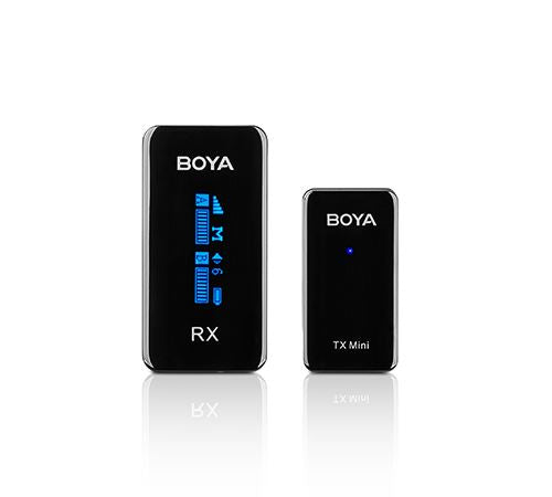 Boya ultra compacte draadloze microfoon by xm6 s1 mini full