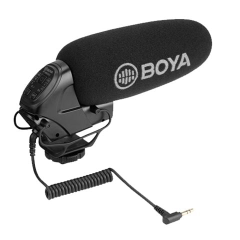 Boya video camera shotgun richtmicrofoon by bm3032 full