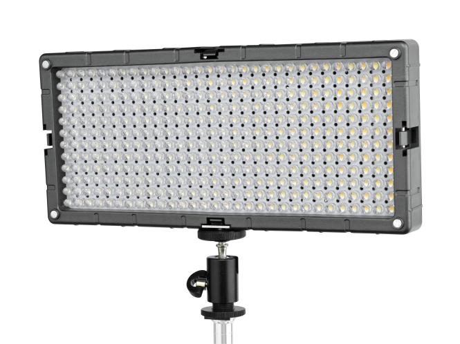 BRESSER LED SL-360-A 21.6W/1.200LUX Bi-Color Slimline Video + Studiolamp
