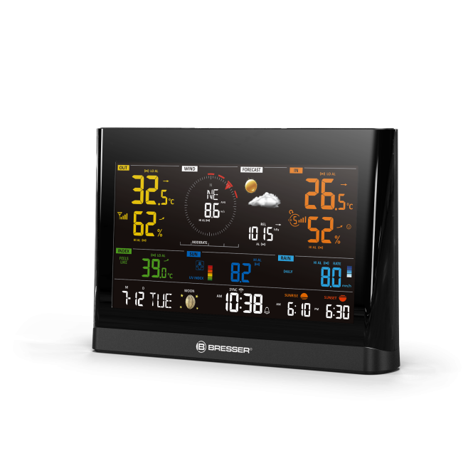 BRESSER extra basisstation voor 7003300 WLAN Comfort weerstation