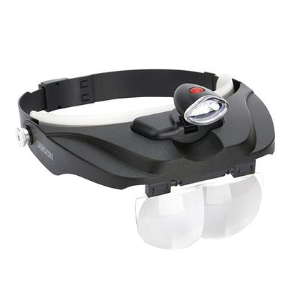 Carson hoofdloep pro series magnivisor deluxe met led en 4 lenzen full