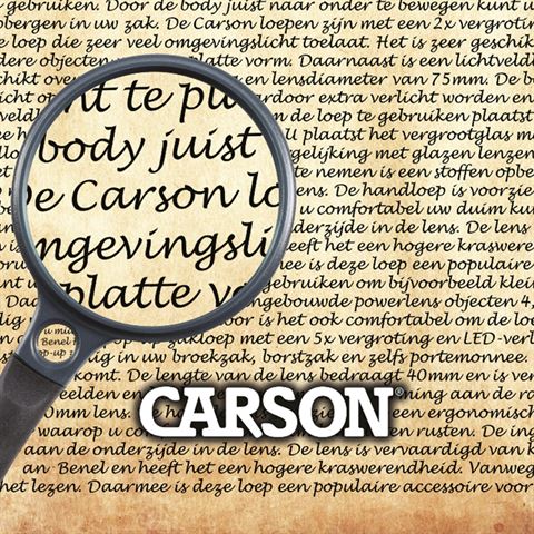 Carson Loepen Promo Set met Gratis Balie Display