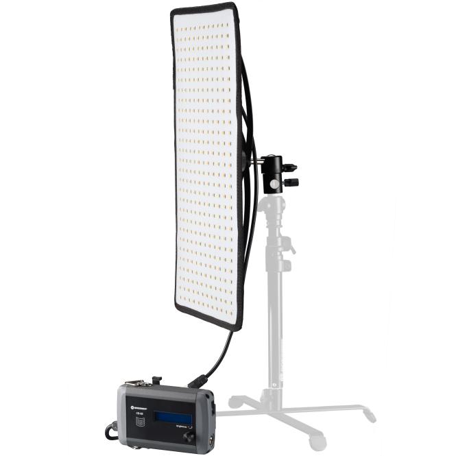 BRESSER Flexibel-LED paneel 52x26cm CB-68 68W met 336 power leds met netvoeding en V-lock