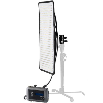 BRESSER Flexibel-LED paneel 52x26cm CB-68 68W met 336 power leds met netvoeding en V-lock