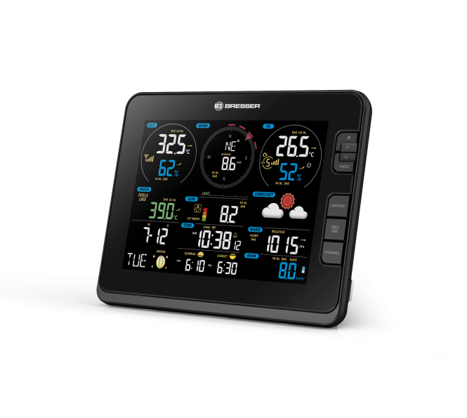 BRESSER extra / vervangend basisstation voor WSX3001 Profi WLAN-weerstation