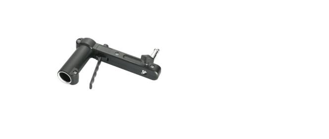 BRESSER Zuilklem + spigot voor D-20 Lampstatief Multi 220cm + wielen