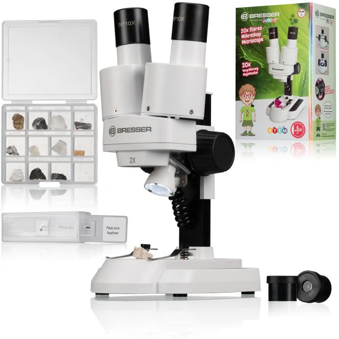 BRESSER JUNIOR Microscoop Biolux ICD Pro 20x/50x