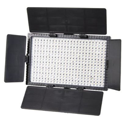 Falcon eyes bi color led lamp set dimbaar dv 384ct k2 incl accu full dv