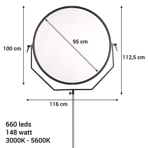 Falcon eyes bi color led lamp sophiez so 148tdx op 230v full