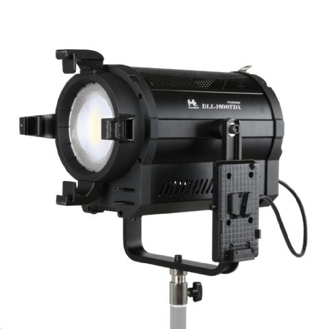 Falcon eyes bi color led spot lamp dimbaar dll 1600tdx op 230v of accu full 80