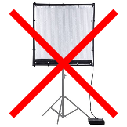Falcon eyes flexibel bi color led paneel rx 120tdx 121x121 cm ful