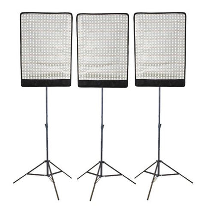 Falcon eyes flexibel led paneel rx 18td set 3 ful