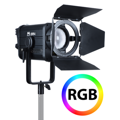 Falcon eyes rgb led fresnel spot dimbaar dm4 400w full