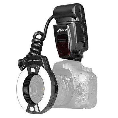 Kenro ttl macro ringflitser kfl201n voor nikon full