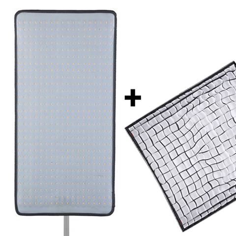 Linkstar flexibel bi color led paneel lx 100 30x60 cm full