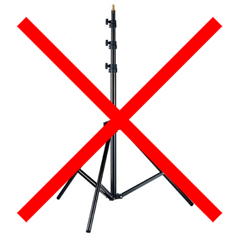 Linkstar lampstatief l 24s 80 240 cm luchtgeveerd fu