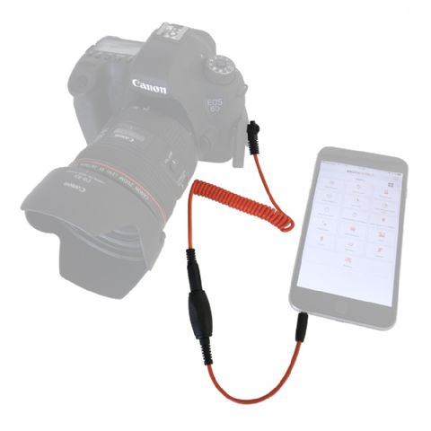 Miops Smartphone Afstandsbediening MD-C2 met C2 kabel voor Canon