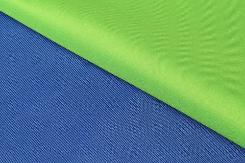 StudioKing Achtergronddoek 2,7x5 m Blauw/Groen