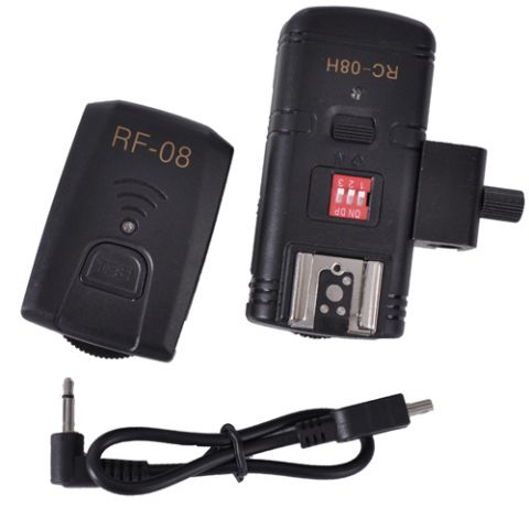 Studioking radio trigger set trc04h voor speedlite camera flitsers ful