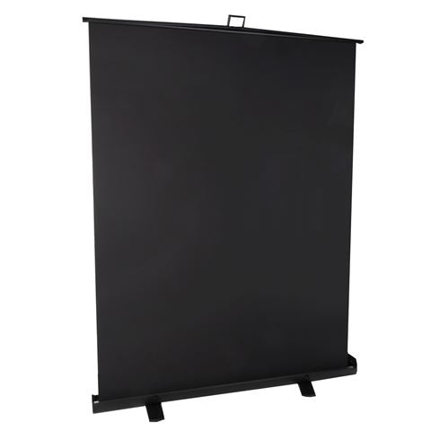 StudioKing Roll-Up Achtergrondscherm FB-150200FB 150x200 cm Zwart