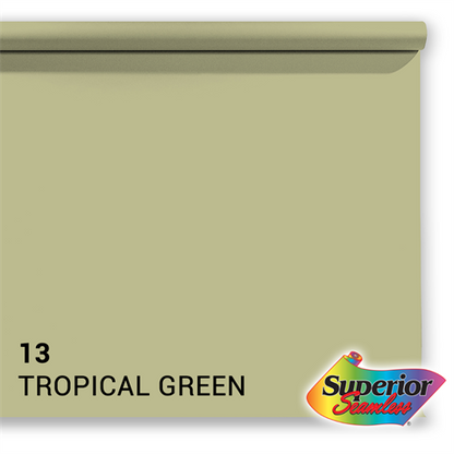 Superior Achtergrondpapier 13 Tropical Green 2,72 x 11m