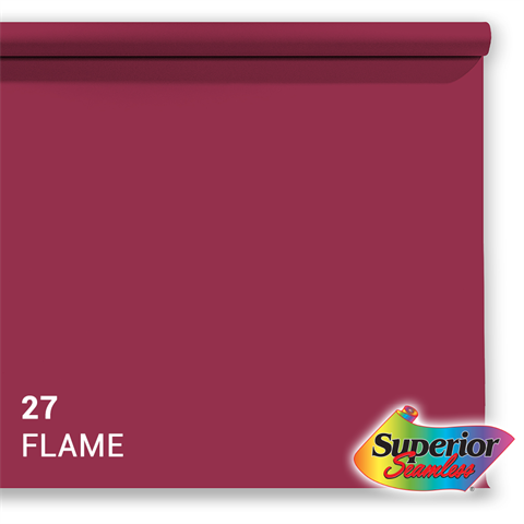 Superior Achtergrondpapier 27 Flame 2,72 x 11m