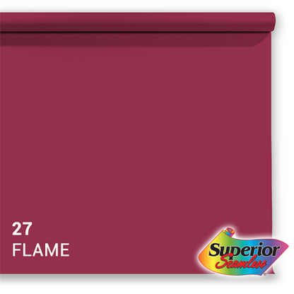 Superior Achtergrondpapier 27 Flame 2,72 x 11m
