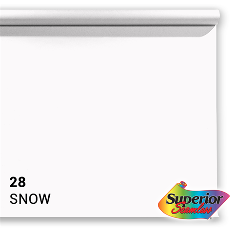 Superior Achtergrondpapier 28 Snow 2,72 x 11m