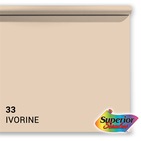 Superior Achtergrondpapier 33 Ivorine 2,72 x 11m